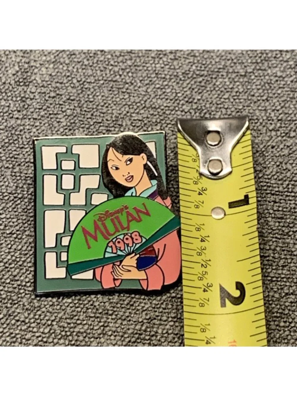 Rare Disney pin Countdown to the Millennium Series #18 Mulan 1998 Kg
